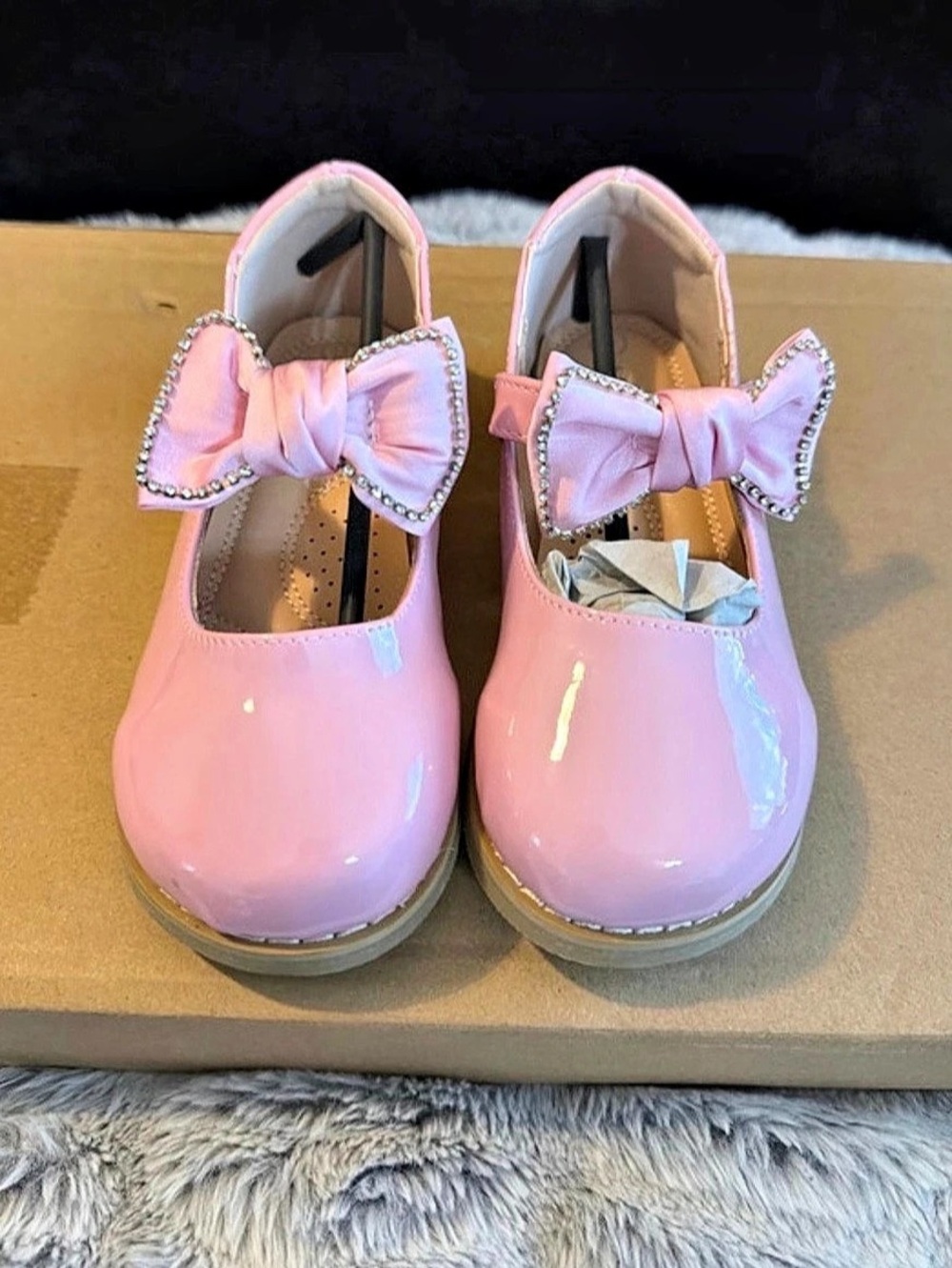 Pink Bow Dress Shoes